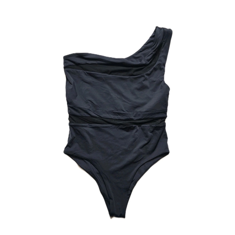 Nomads Coast One Piece II Large Navy Blue One Shoulder